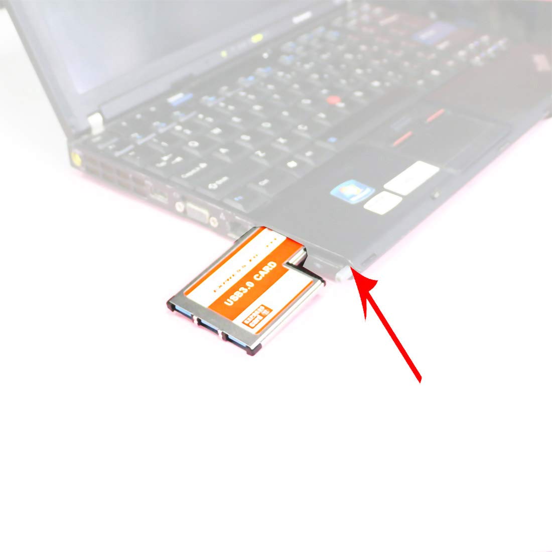 Amazon.com: JMT 3 Ports Hidden Inside USB 3.0 to Expresscard 54mm
